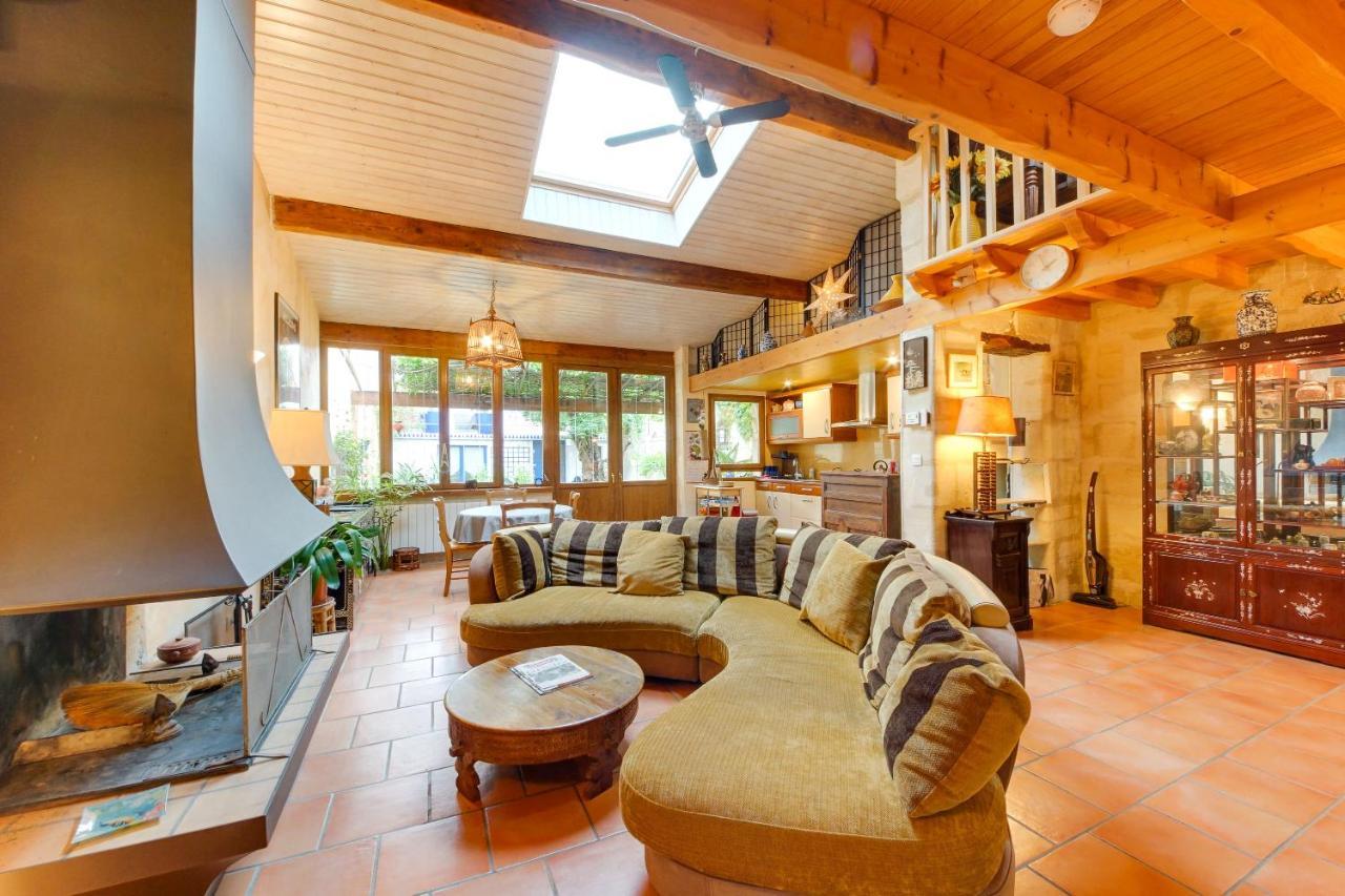 Superbe Maison En Pierre Bordelaise Bordeaux Esterno foto