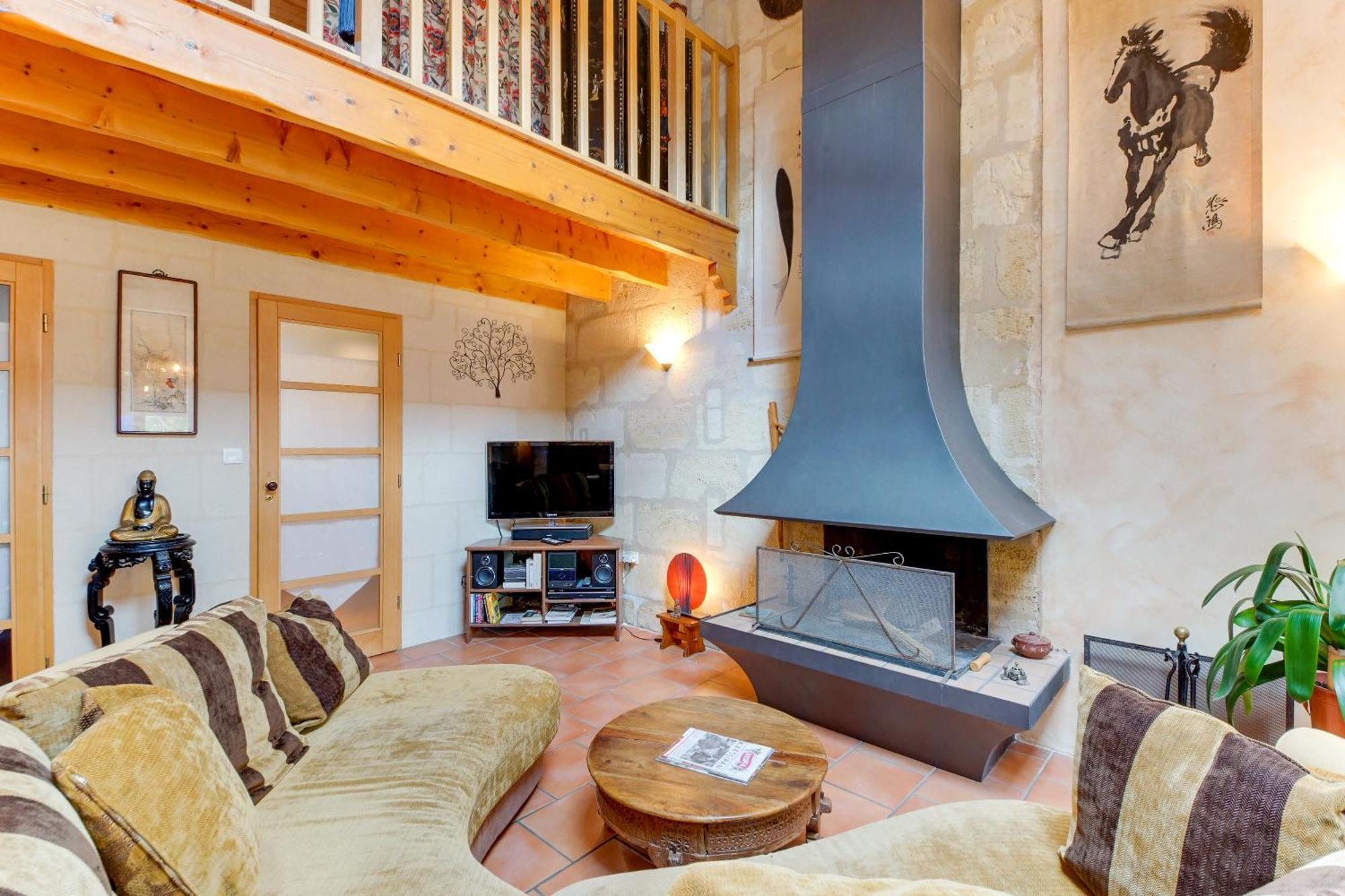Superbe Maison En Pierre Bordelaise Bordeaux Esterno foto